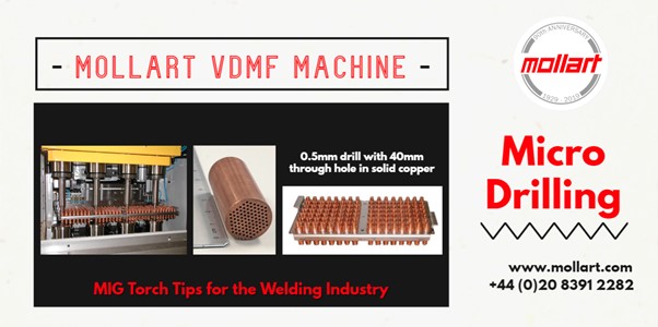 Mollart VDM Machine MIG Torch Tips