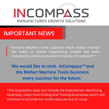 Incompass Manufactured Growth Solutions Acquires Mollart Engineering Limited